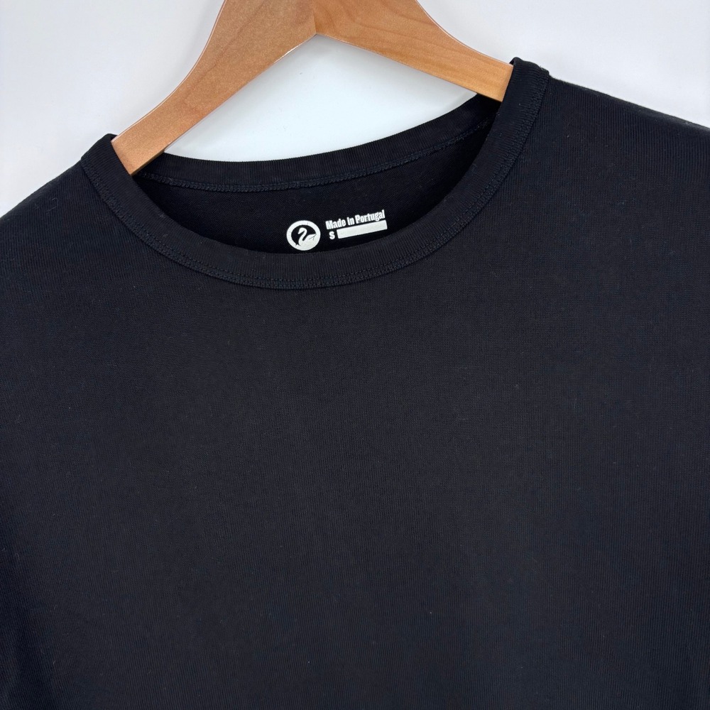 Outlier New Earth Cotton GT T-Shirt Mens S Black Long Sleeve Heavyweight Tee